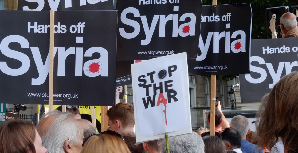 Stop War Syria byThe Weekly Bull