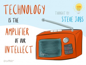 Technology is the amplifier, foto Bryan Mathers