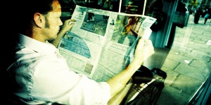 Reading the Newspaper Nick Page cr