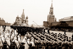 Red Square in Moscow, November 7, 2009_Peter Bolkhovitinov