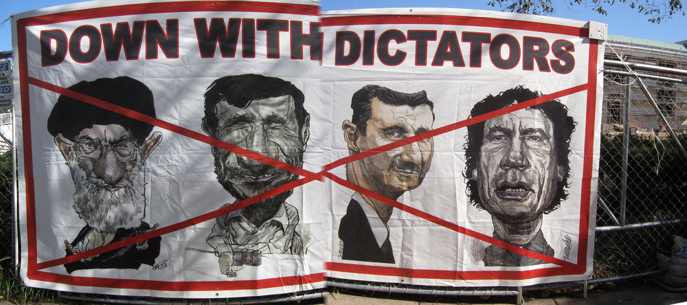 Anti dictators sign stitched futureatlas.com