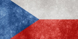 Czech Republic Grunge Flag Nicolas Raymond cr