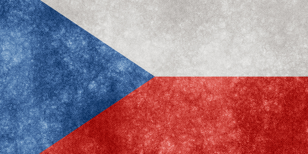 Czech Republic Grunge Flag Nicolas Raymond cr
