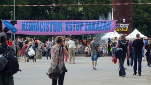 Entrance forbidden for neo-nazis, foto: Martin Malec