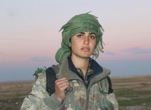 Kurdish YPG Fighter, foto: Kurdishstruggle