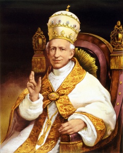 Pope Leo XIII_Halftone Photomechanical Prints