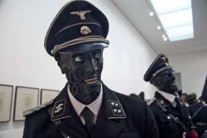 Nazi zombies - Jake or Dinos Chapman show at the White Cube Gallery in London, foto: Elias Gayles