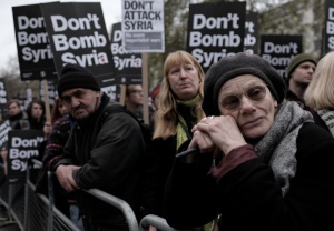 Anti-war protest in London, foto: Alistar Hickson