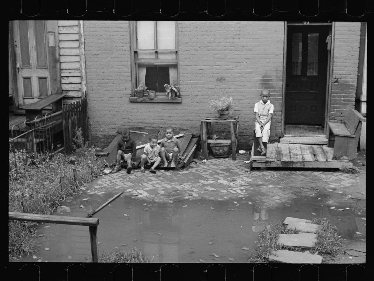 Section Near Union Station Washington D.C. by Carl Mydans