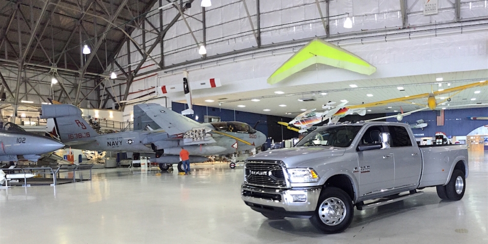 2016 ram hd 3500 towing military jet