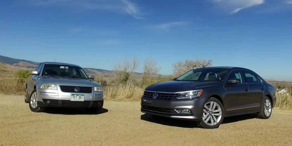 Old VS New Passat 1