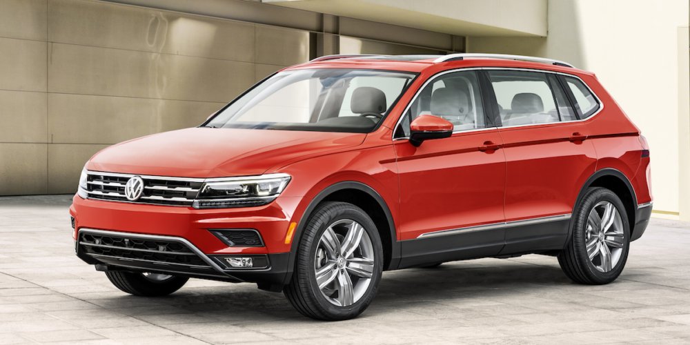 2018 vw tiguan red