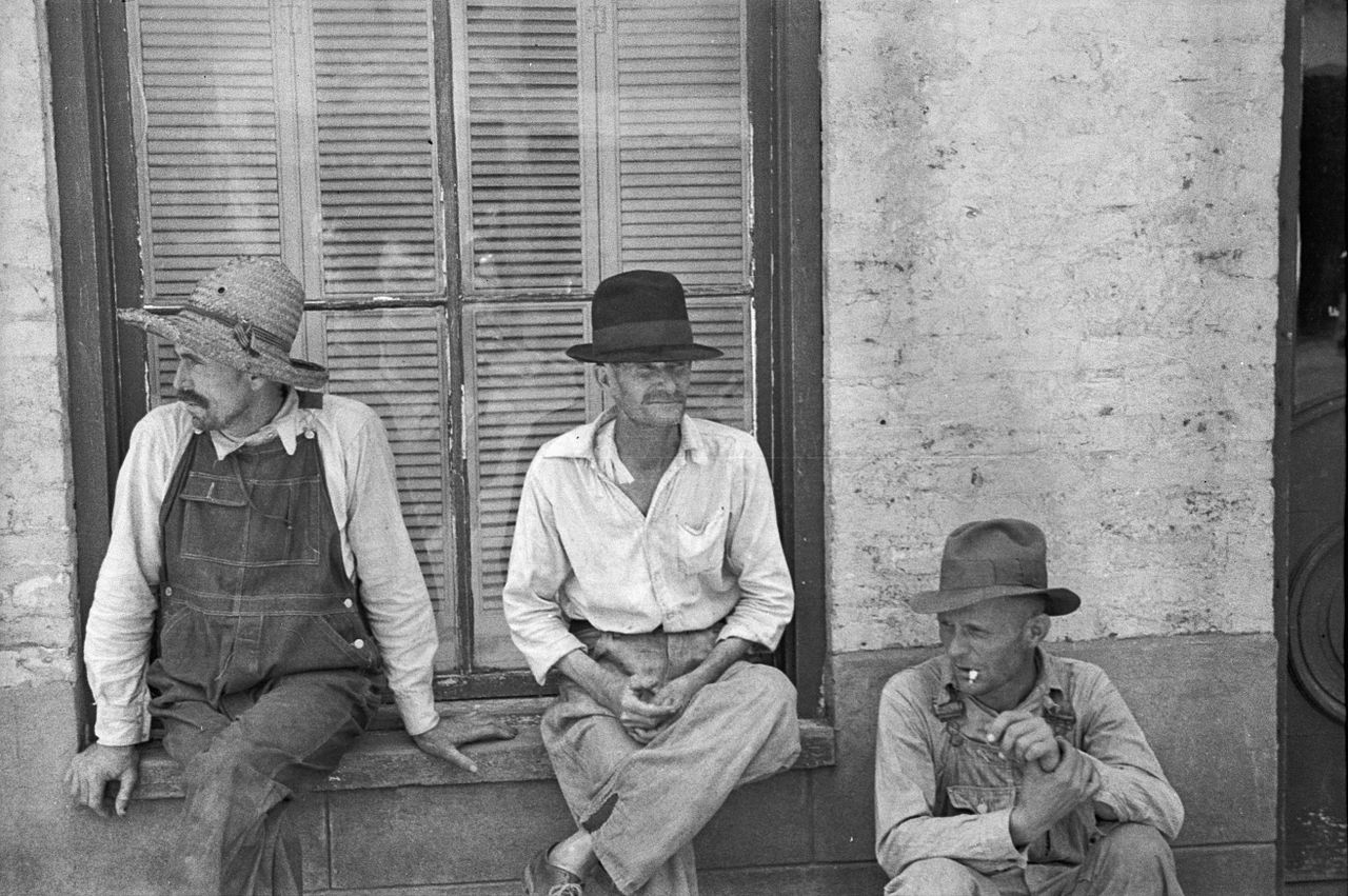 Frank Tengle Bud Fields and Floyd Burroughs Walker Evans