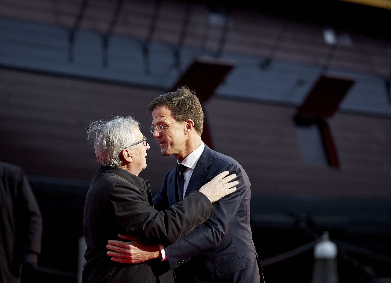 The Commissioners of the European Commission arrive at the Scheepvaartmuseum in Amsterdam. Photo RijksoverheidValerie Kuypers