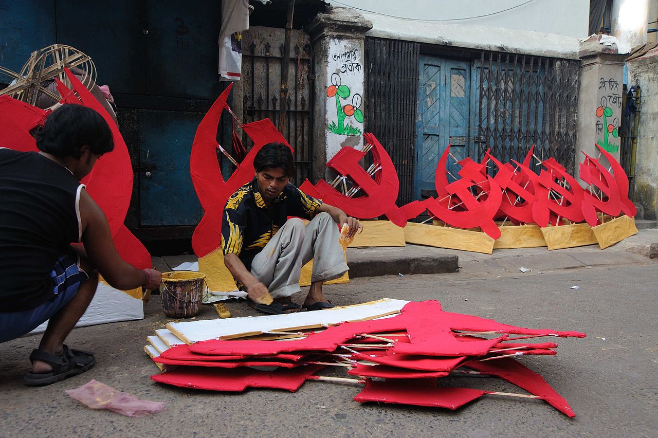 Communist Party Symbols photo Goutam Roy