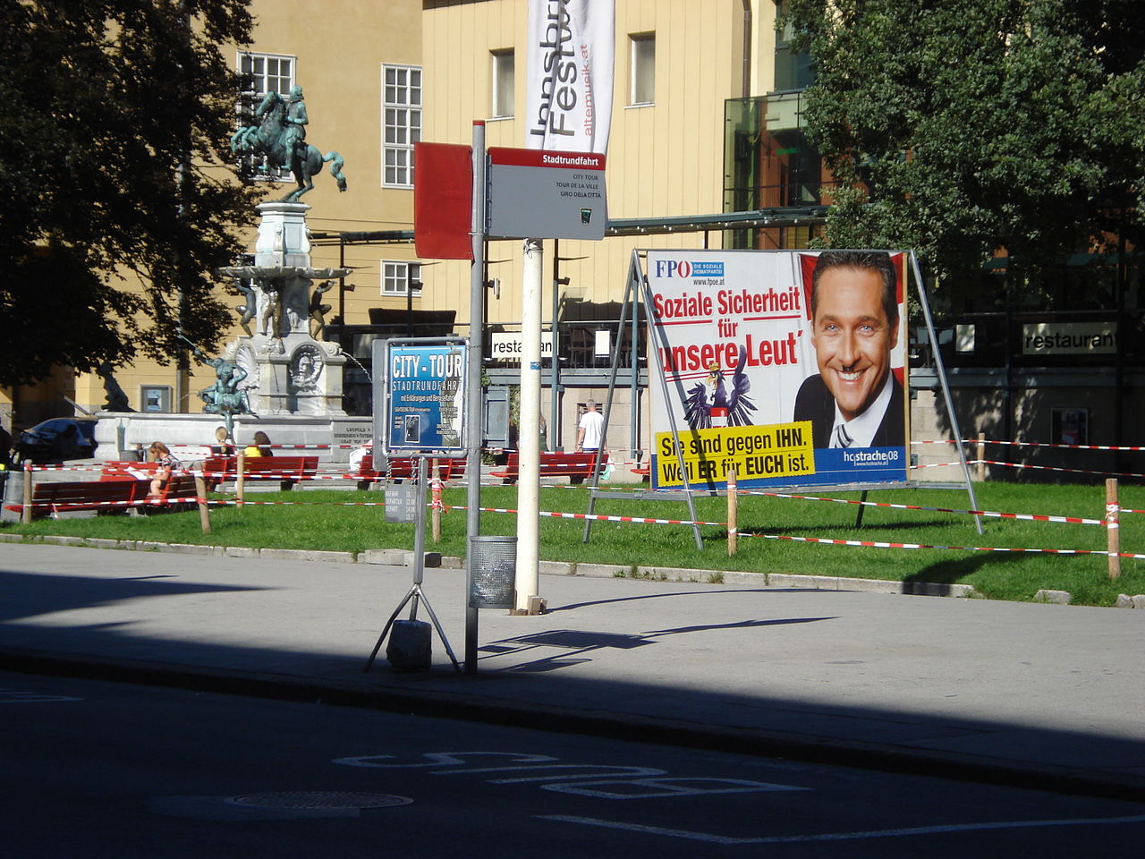 Freedom Party of Austria Billboard photo by Jolly Janner