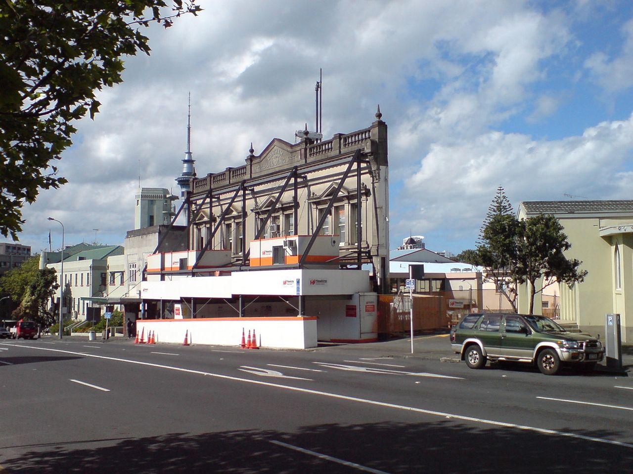 Potemkin Village Facade Auckland Ingolfson