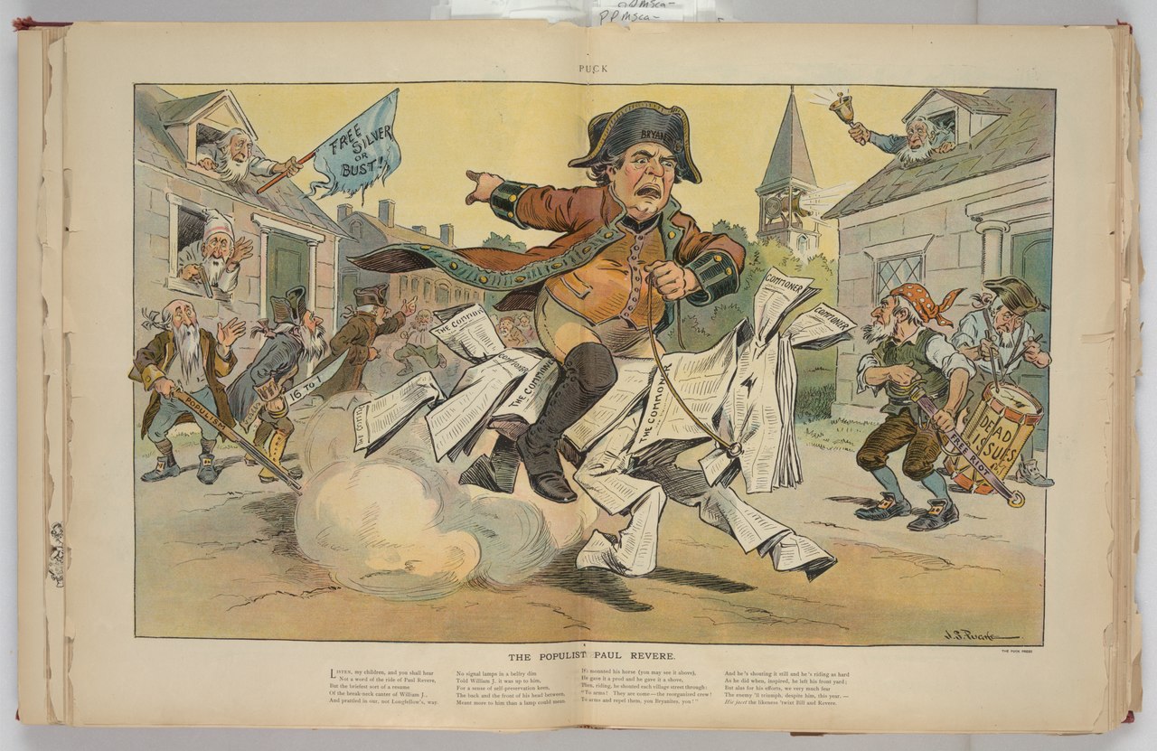 The populist Paul Revere by J. S. Pughe Library of Congress