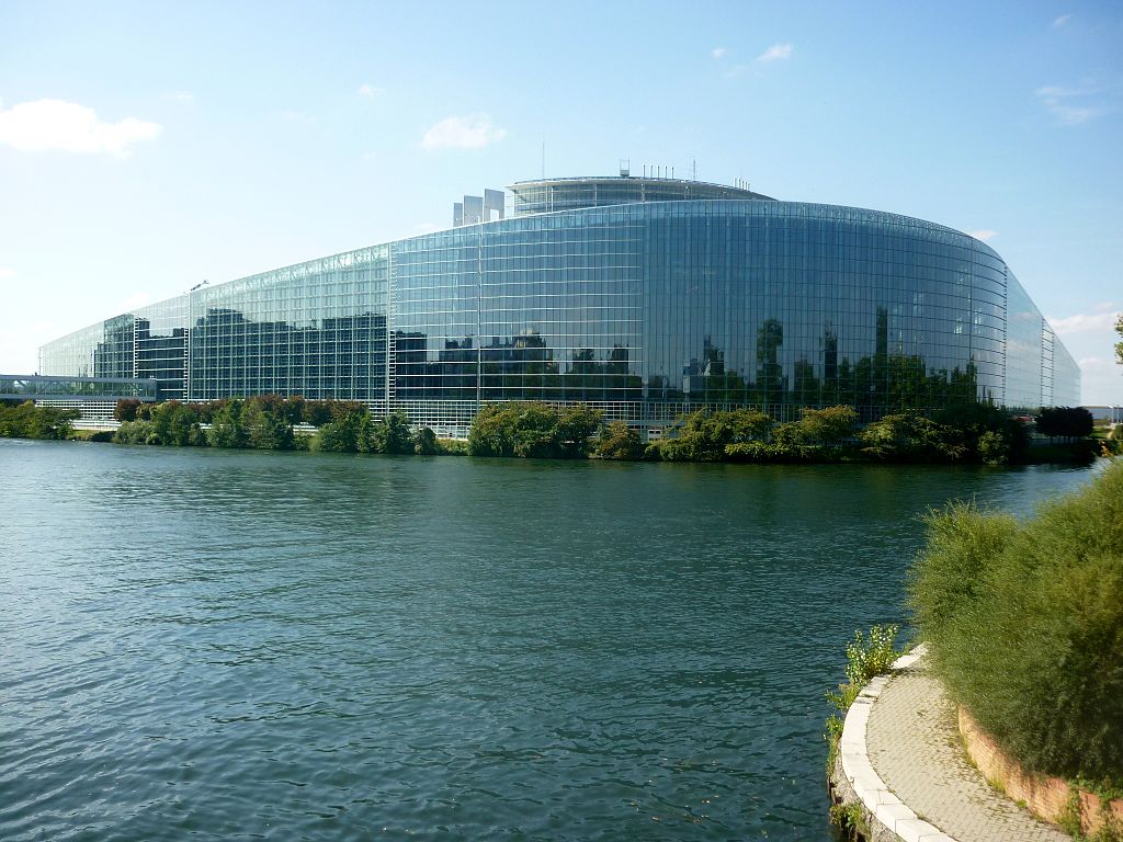 European Parliament Strasbourg by Christoph Radtke