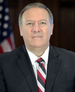 Mike Pompeo Official Portrait by Office of the President-elect