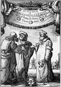 Galileo Galilei's Dialogue Concerning the Two Chief World Systems by Giovanni Battista Landini in 1632