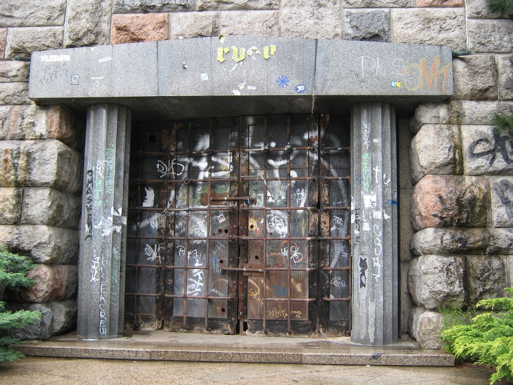 The gates to nowhere. Stalin Monument (Prague) 