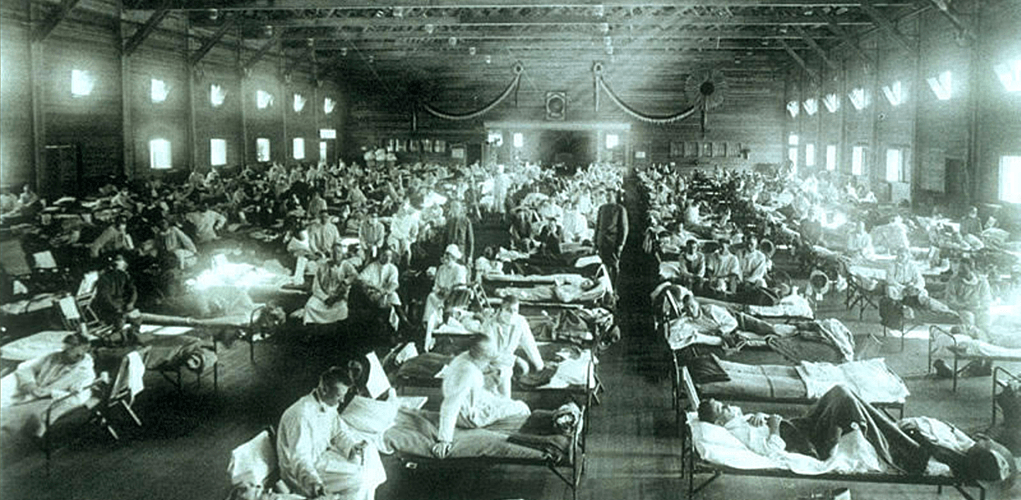 Spanish flu hospital courtesy of the National Museum of Health and Medicine Armed Forces Institute of Pathology Washington D.C. United States. e1598007158610