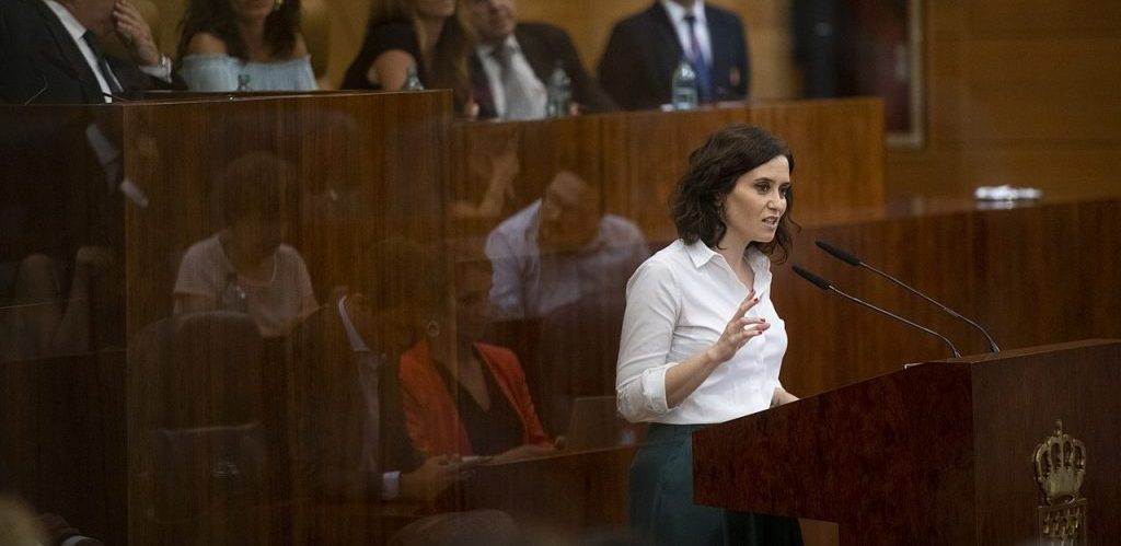 Investidura de Isabel Diaz Ayuso foto PP Comunidad de Madrid