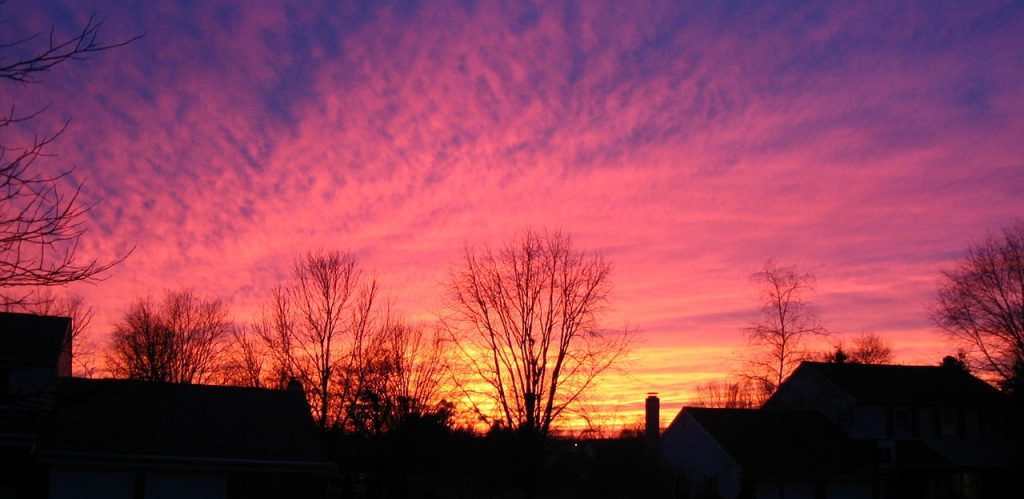 Pennsylvania Winter Sunset by Andrew Crouthamel