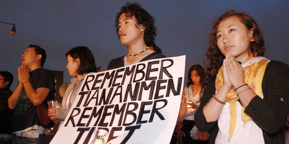 Tiananmen Solidarity March NYC by Students for a Free Tibet