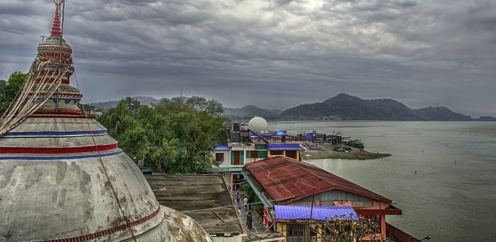 A River Festival on Brahmaputra River by Utpaljunak