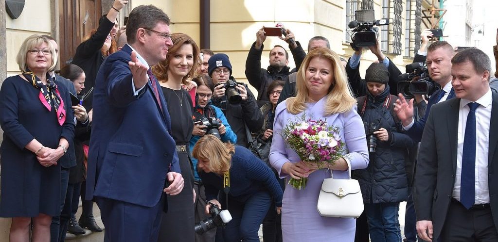 Slovenska prezidentka Zuzana Caputova na navsteve Brna pri prilezitosti oslav 100. vyrocia Ustavnej listiny CSR Matej Grochal