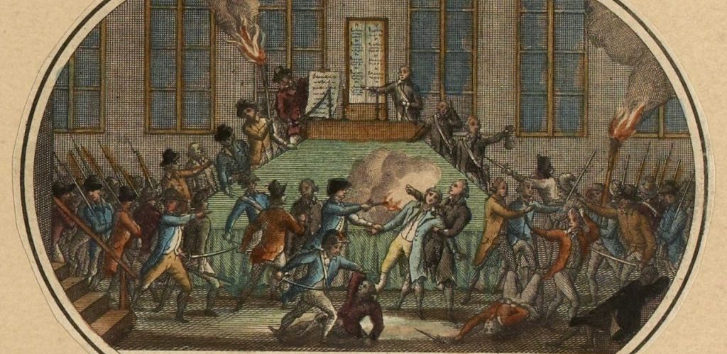 Attentat contre Robespierre a la Commune de Paris le 9 Thermidor an II 27 juillet 1794 Musee Carnavalet