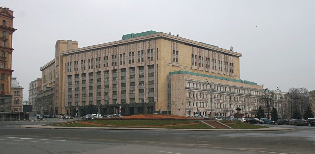 Лубянская площадь и здание вычислительного центра КГБ СССР, Macs24