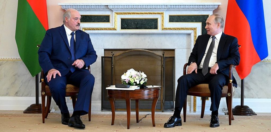 В. В. Путина и А. Г. Лукашенко 13 июля 2021 kremlin.ru