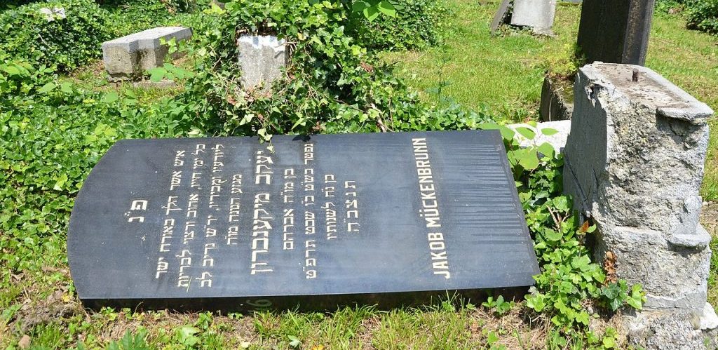 Desecration of a Jewish cemetery in Bielsko Biala by Silar