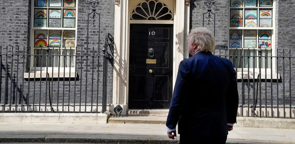 Boris Johnson Drawing to Thanks NHS by 10 Downing Street 1