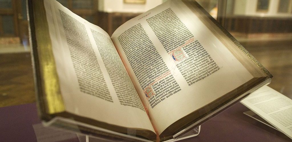 The Gutenberg Bible by NYC Wanderer
