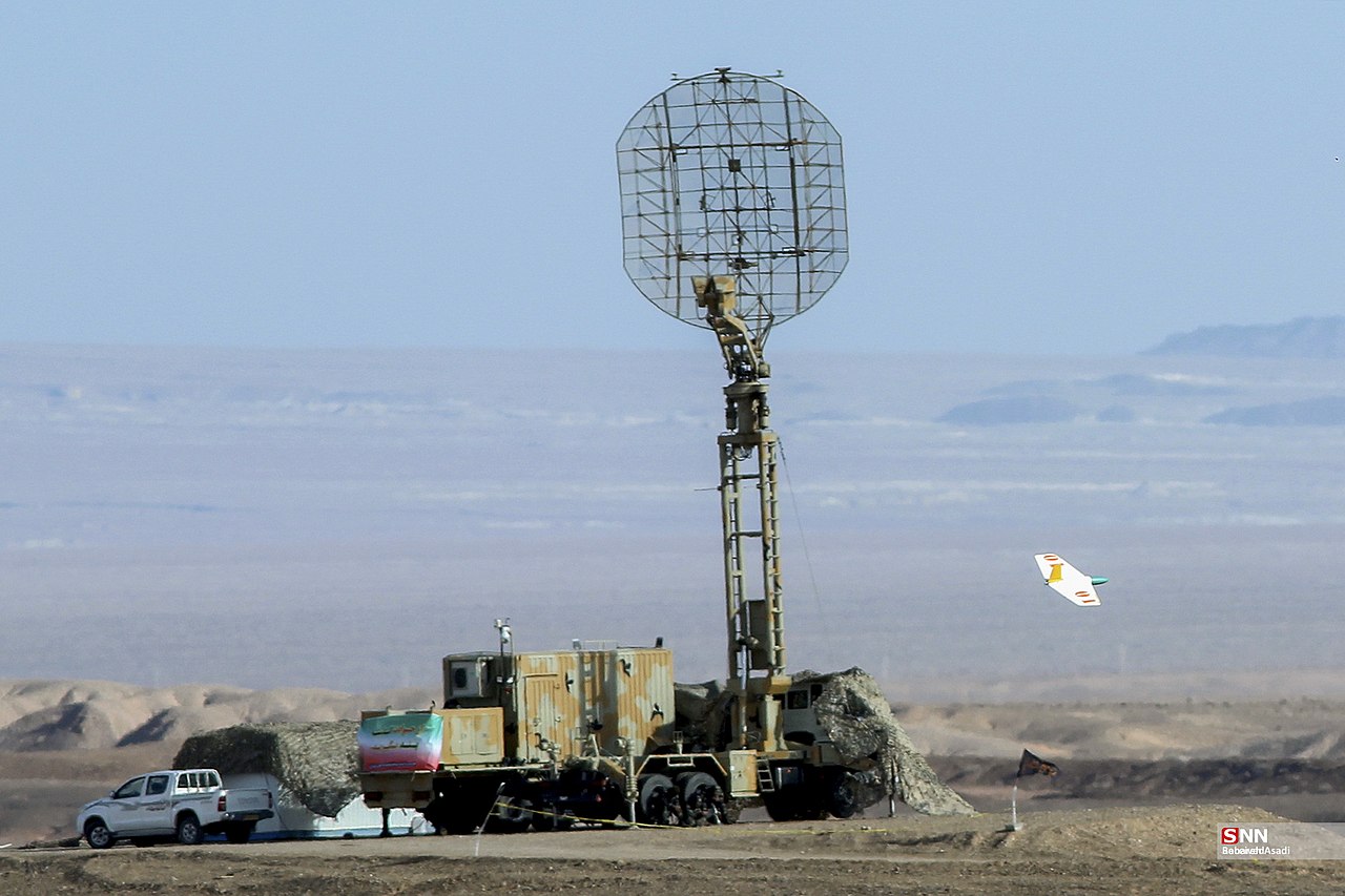 2021 Iranian drone exercise in Semnan desert by Bahareh Asadi