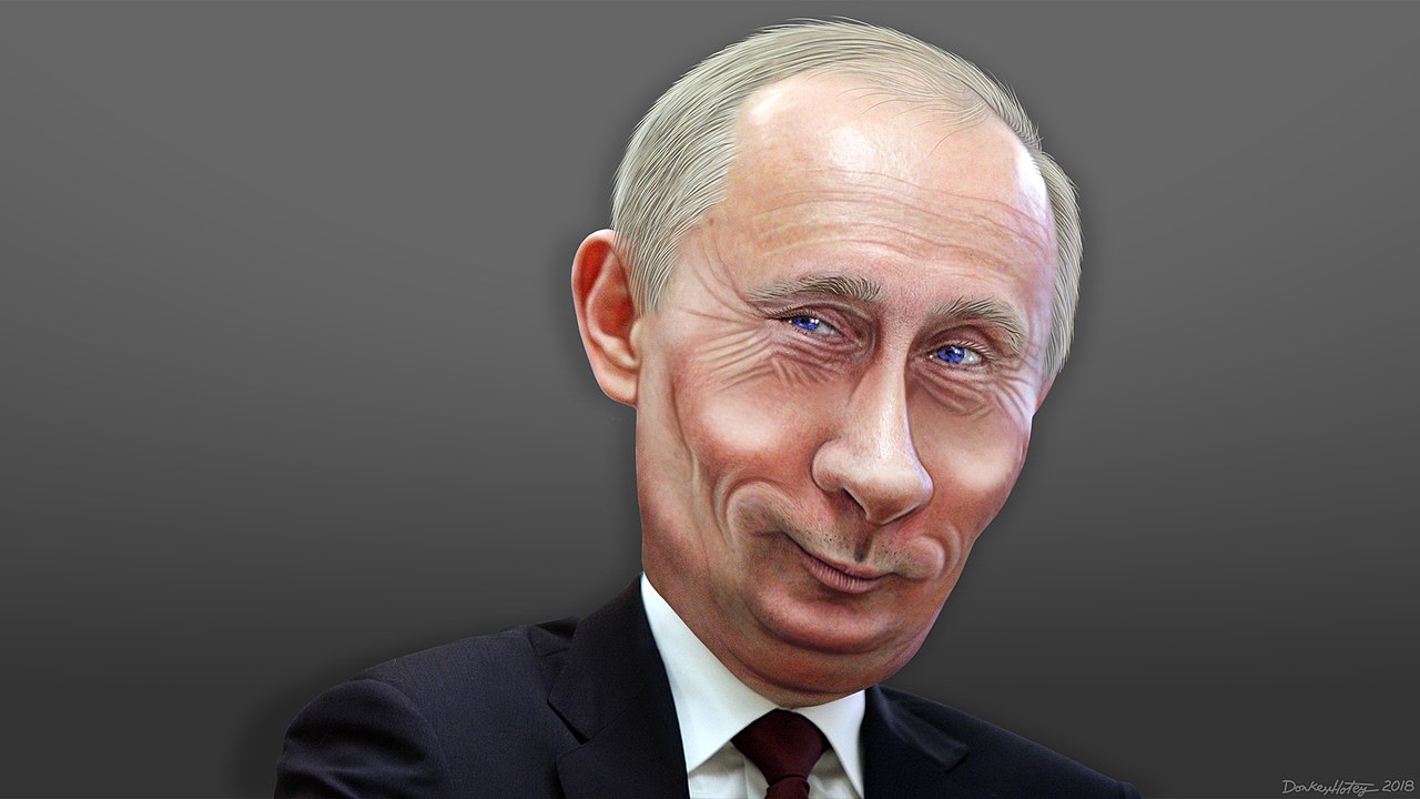 Vladimir Putin by DonkeyHotey