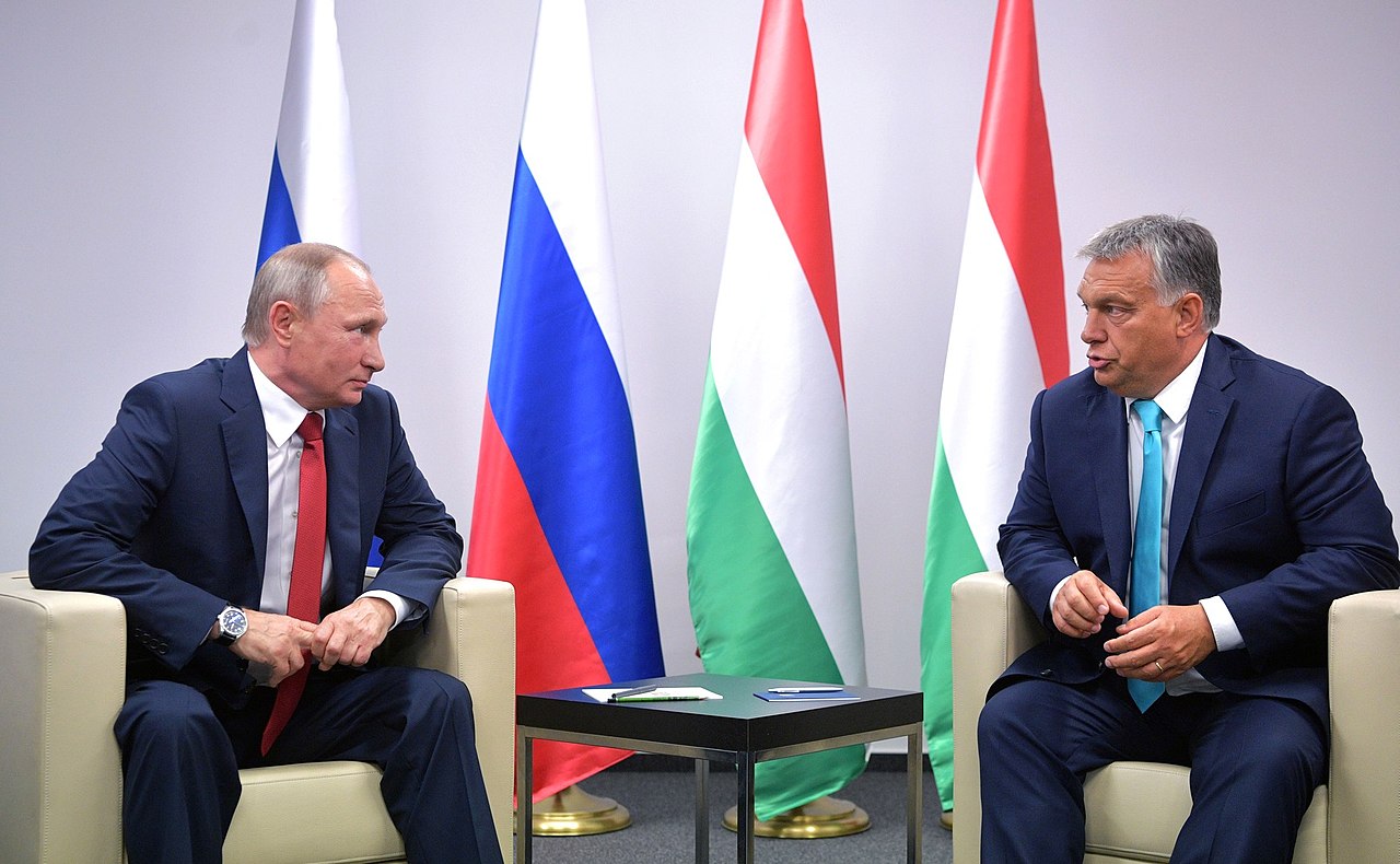 Встреча Президента России Владимира Путина с Премьер министром Венгрии Виктором Орбаном Пресс служба Президента Российской Федерации