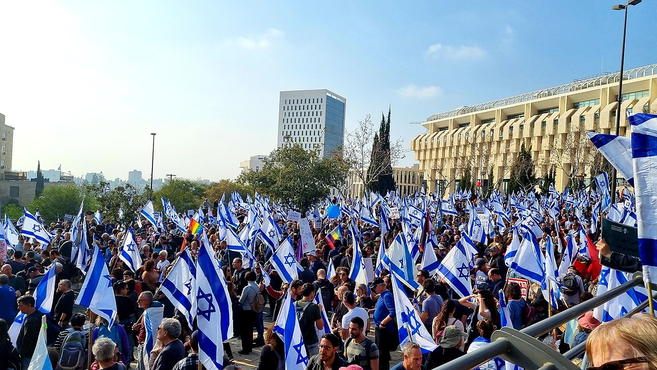 2023 Israeli anti judicial reform protests by Hanay 1