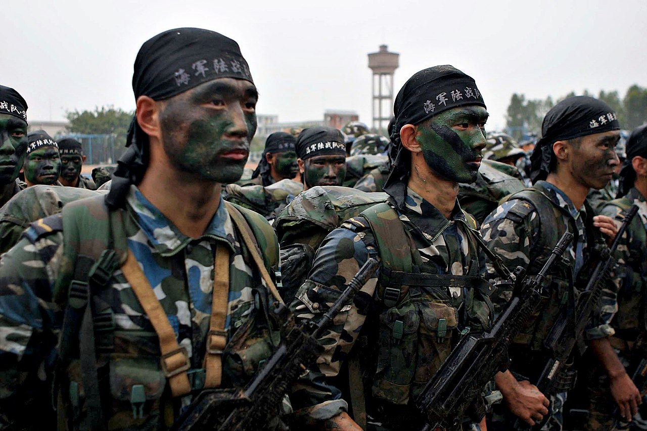 Marines of the Peoples Liberation Army Navy by U.S. Marine Corps photo by Lance Corporal J.J. Harper