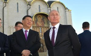 Президент России Владимир Путин с Председателем Китайской Народной Республики Си Цзиньпином The Presidential Press and Information Office Президент России Владимир Путин с Председателем Китайской Народной Республики Си Цзиньпином The Presidential Press and Information Office