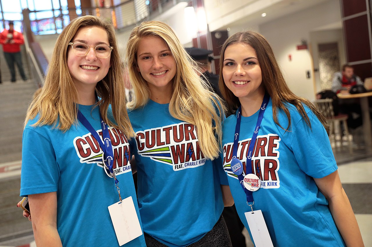 Attendees at the Culture War tour at Ohio State University by Gage Skidmore