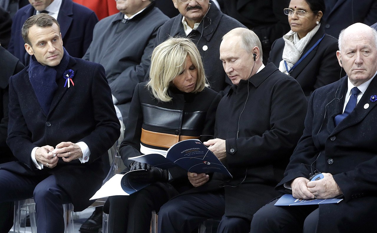 Commemorative ceremony marking the centenary of Armistice Day by The Kremlin Moscow