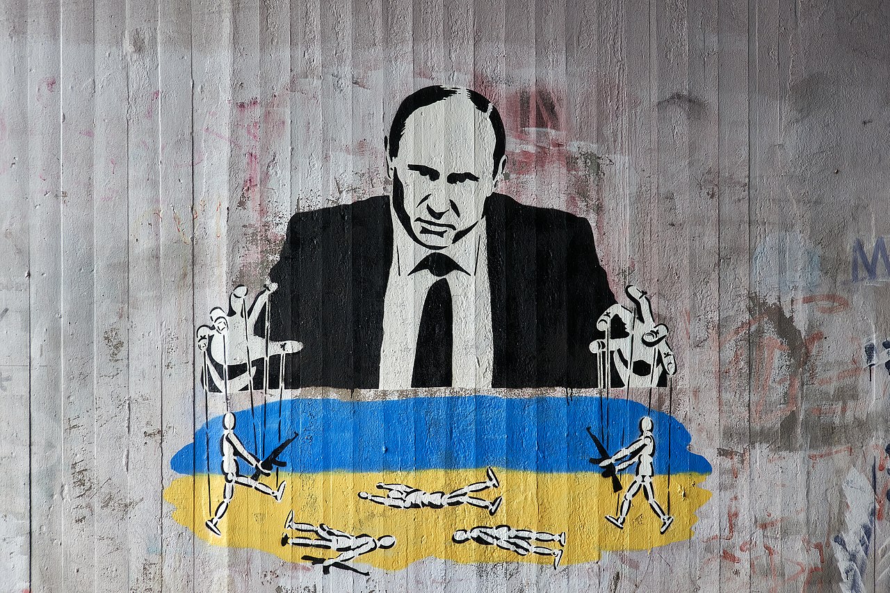 HKI 022 No Putin. No war. Plan B Street Art by tajatonvimma