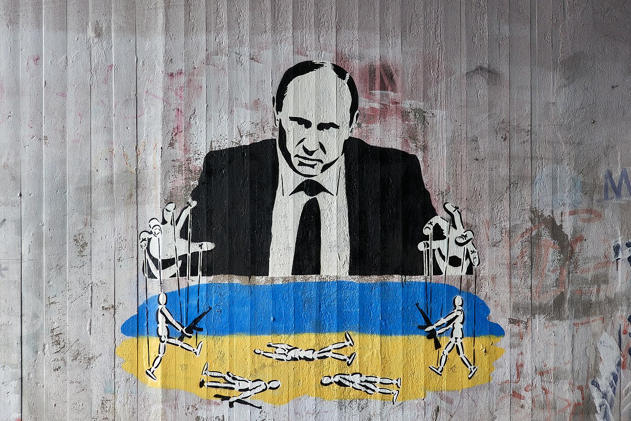 HKI 022 No Putin. No war. Plan B Street Art by tajatonvimma