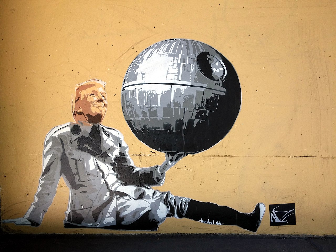 Graffiti v Hamburku Dammtoru, Frerk Meyer